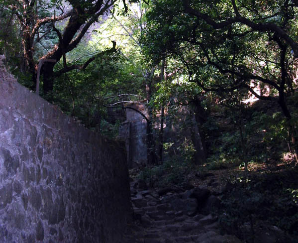 69 Tepoztlan trail to pyramid